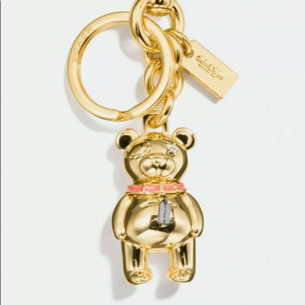 New Coach Keychain Fob